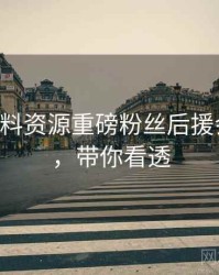 0452. 黑料资源重磅粉丝后援会全纪录，带你看透